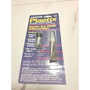 Loctite Plastic Bonding System High Strength Cyanoacrylate Clear Plastic Bonder